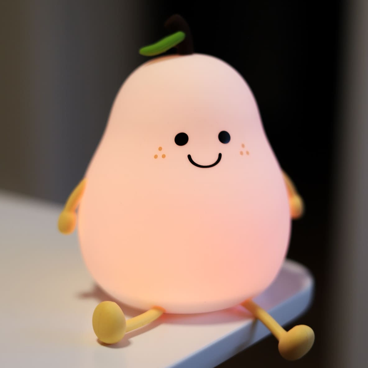 Cute Pear Night Light