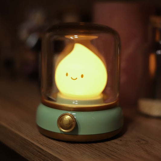 Cute Flameless Candles Night Light |Capybara Kerosene Sleeping Nightlights