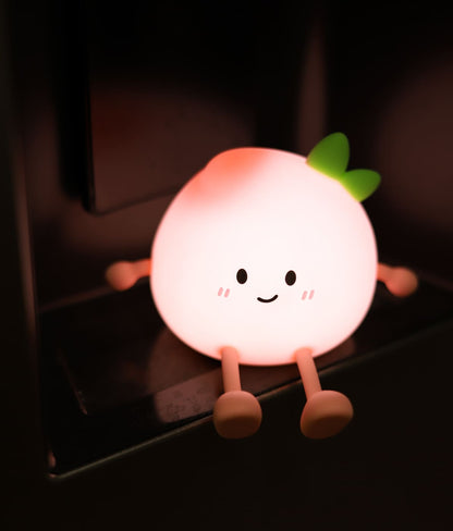 Cute Silicone Fruit Sleeping NightLight