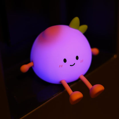 Cute Silicone Fruit Sleeping NightLight