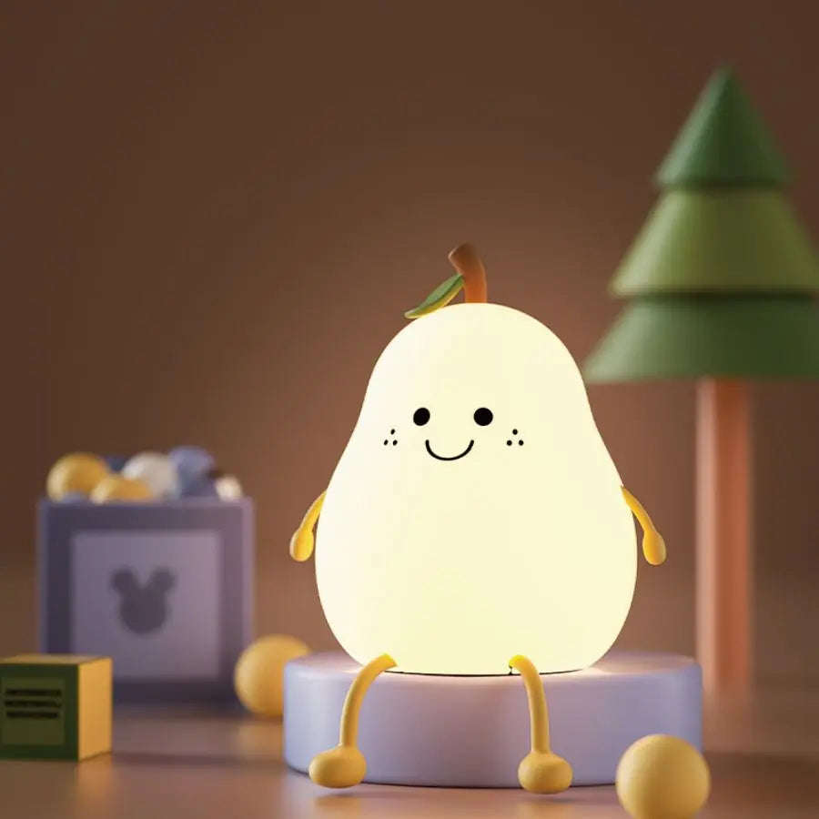 Cute Pear Night Light