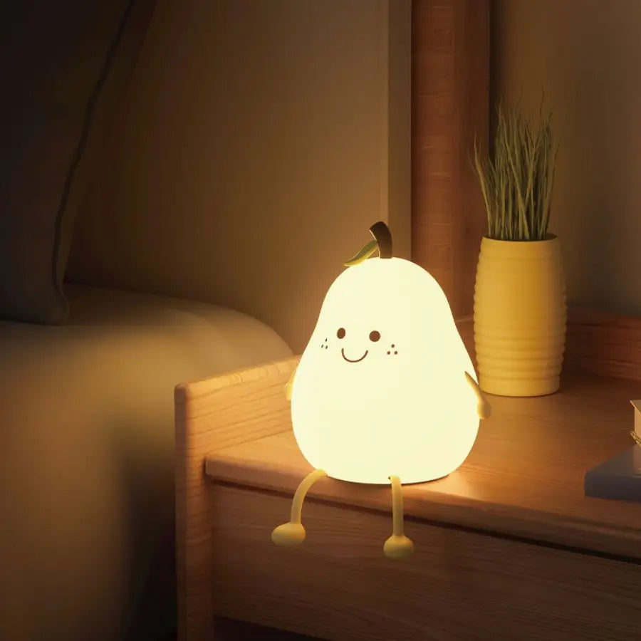 Cute Pear Night Light