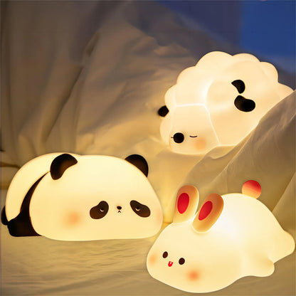 Adorable Animal Silicone Night Light