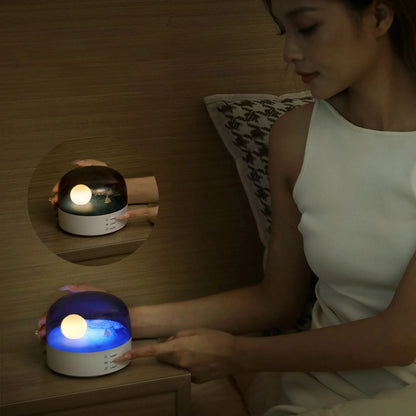 Moon LED Atmosphere Night Light Speaker Bluetooth